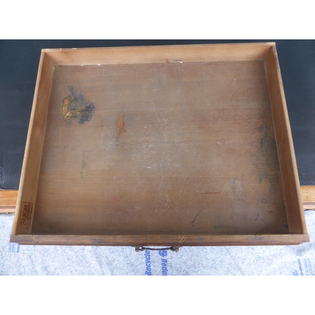 Mid-Century Lady's Knotted Pine Desk by Sligh Lowry Furniture Co. For Sale - Image 13 of 17