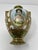 Ceramic Antique Japanese Nippon Hand Painted Portrait Porcelain Vase With Moriage & Jeweled Decoration, Circa 1905 For Sale - Image 7 of 11