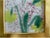 Wood Contemporary Melvin G Original Paintings From Her Sold Out Fiori Collection, Framed For Sale - Image 7 of 9