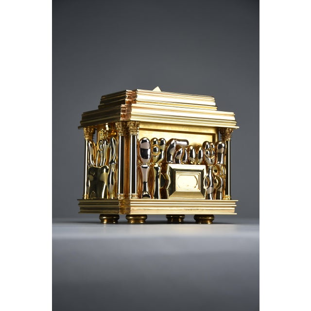 Il Cofanetto (Opus 123) Homage to Romeo & Juliet and the City of Verona Dining Set from Miguel Berrocal, 1969, Set of 88 For Sale - Image 17 of 18
