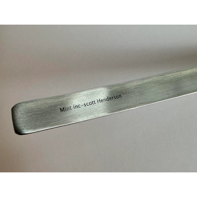 Silver Full Contact Spoon and Rest Designed by Scott Henderson 2006 For Sale - Image 8 of 9