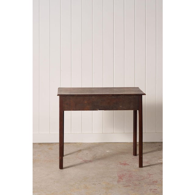 18th Century 18th Century Two Drawer Oak Lowboy For Sale - Image 5 of 12