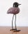 Mid Century Modern Style Hand-Blown Glass Bird Figurine With Metal Legs For Sale In San Francisco - Image 6 of 11