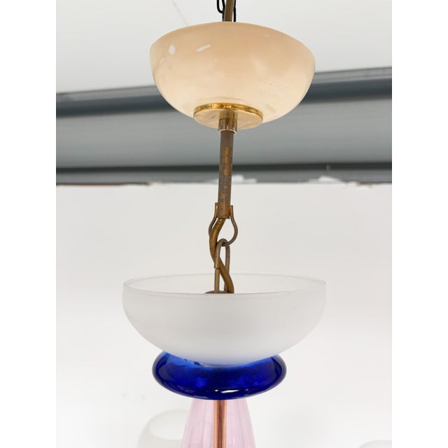 Italian Murano Glass Chandelier, 1960s For Sale - Image 17 of 18