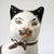 1920's Staffordshire Ware Mantle Cat on Cushion Figurine Right Facing For Sale - Image 9 of 15