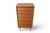 Narrow Teak + Rosewood Highboy Dresser For Sale - Image 4 of 7