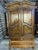 Vintage Drexel Heritage Brittany Collection Louis XV French Provincial Armoire Carved Wood Wardrobe For Sale - Image 10 of 12
