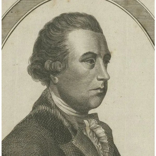 Late 18th Century Thornton, John Hawkesworth & Captain James King, Chroniclers of Captain Cook, 1784, Engraving For Sale - Image 5 of 7