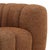 2020s Cognac Chenille Tufted Sofa For Sale - Image 5 of 6