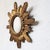 Mid-Century Modern Gilded Wooden Sun Mirror, 1950 For Sale - Image 4 of 4