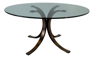 Bronzed Brass T69b Dining Table by Osvaldo Borsani and Eugenio Gerli for Tecno, 1960s