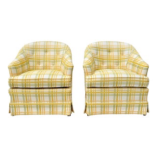 1960's Barrel Chairs Designed by Viko Baumritter For Sale