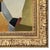 2020s Contemporary Abstract Oil Painting in Vintage Gold Ornate Frame For Sale - Image 5 of 6