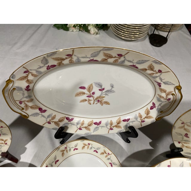 Vintage Adline China Made in Occupied Japan Dinnerware Set 27 Pieces