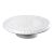 Christmas Cake Stand/Plate, White with Etched Tree For Sale