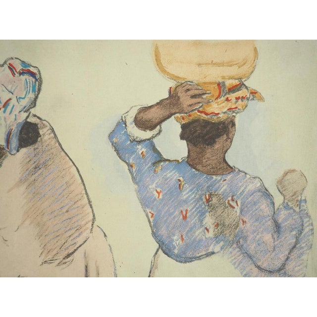 Paul Gauguin, Tahiti, Maori Women, Lithograph and Stencil For Sale - Image 5 of 6