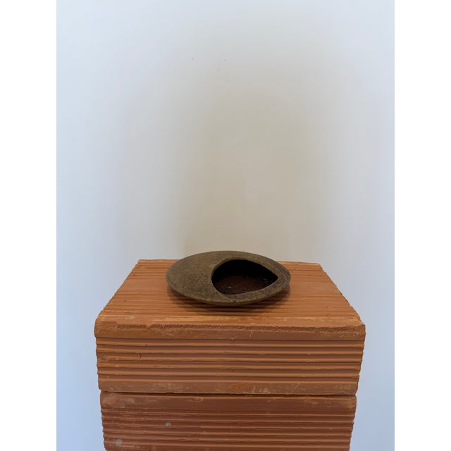 Mid-Century Brazilian Modern Ceramic Flying Saucer Ashtray or Catchall, 1960s For Sale - Image 11 of 12