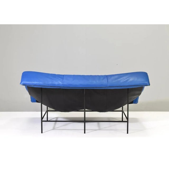 Butterfly Sofa in Leather by Gerard Van Den Berg for Montis, Netherlands, 1980s For Sale - Image 11 of 18