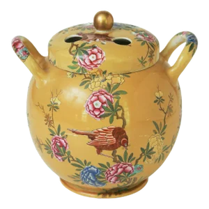 Rare Josiah Spode "Tumbledown Dick" Scent Jar, c.1805, England