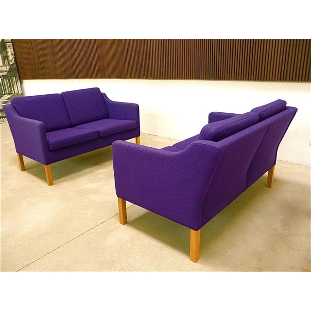 Danish Model M 2522 Sofa by Børge Mogensen for Fredericia, 1960s For Sale - Image 12 of 15