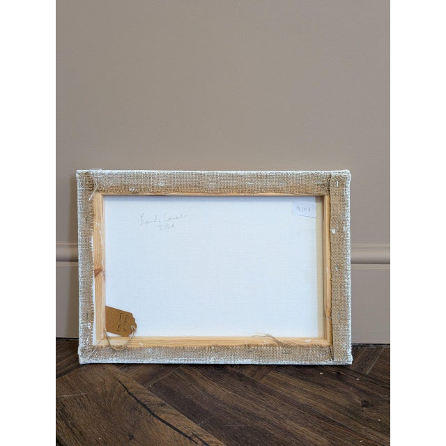 2026 Contemporary 'Knives and Forks No.3' Minimalist Still Life Oil Painting by British Artist Brendan Lancaster, Unframed For Sale - Image 10 of 10