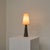 Vintage Table Lamp in Dark and White Alabaster, 1980s For Sale - Image 4 of 13
