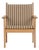 GE284 Armchair in Soaped Oak and Savak Wool by Hans J. Wegner for Getama, 1980s For Sale