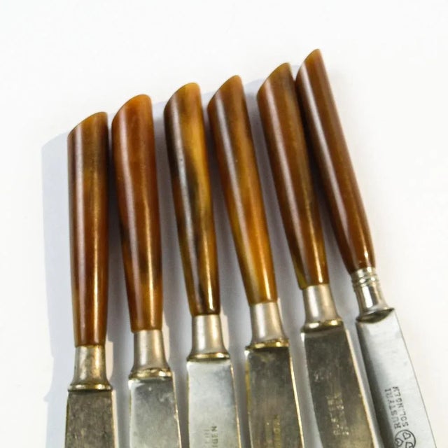 Vintage German Bakelite Knives, 1950s, Set of 6 For Sale - Image 4 of 9