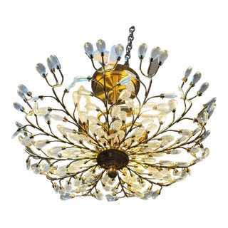 Vienna Full Spectrum Brielle Semi Flush-Mount For Sale