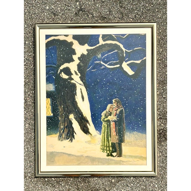 Vintage 1978 Metropoilitan Opera “La Boheme” Lithograph For Sale - Image 10 of 12