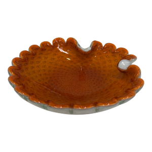 Orange Murano Bowl
