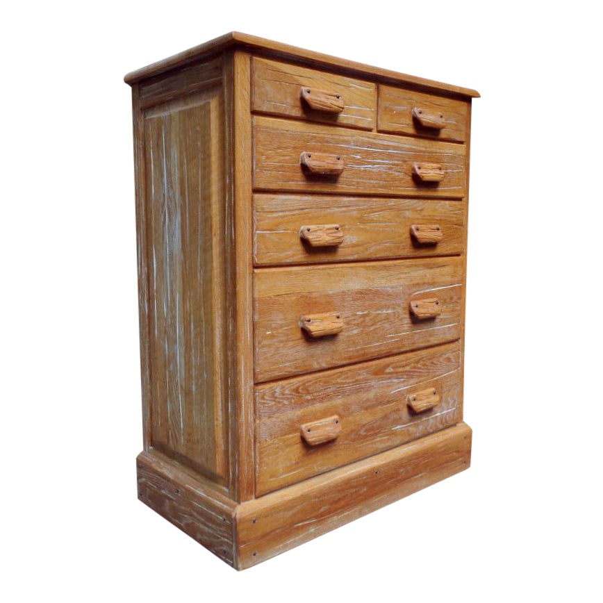 Brandt Ranch Oak Large Dresser Chest of Drawers Chairish