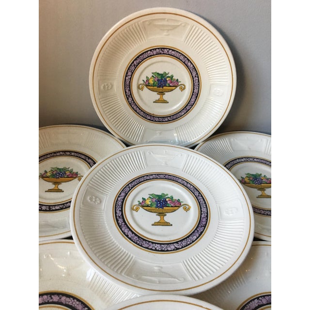 Jones & Sons Crescent Ivory Small Plates / Saucers Set of 11