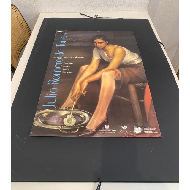 2000 - 2009 Julio Romero De Torres Exhibition Poster, 2003 For Sale - Image 5 of 6