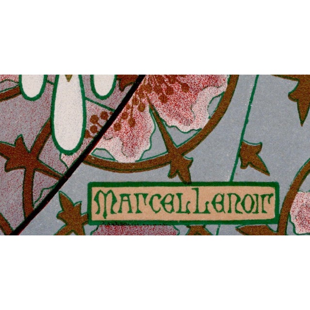 Late 19th Century Marcel Lenoir, Invocation à la Madone d'Onyx Verte, 1897, Lithograph on Paper For Sale - Image 5 of 10