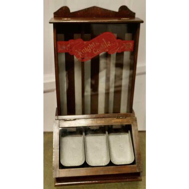 Knight’s Castile Chemist Shop Display Soap Dispensing Cabinet This is a very rare piece, the upper glazed section holds 3...
