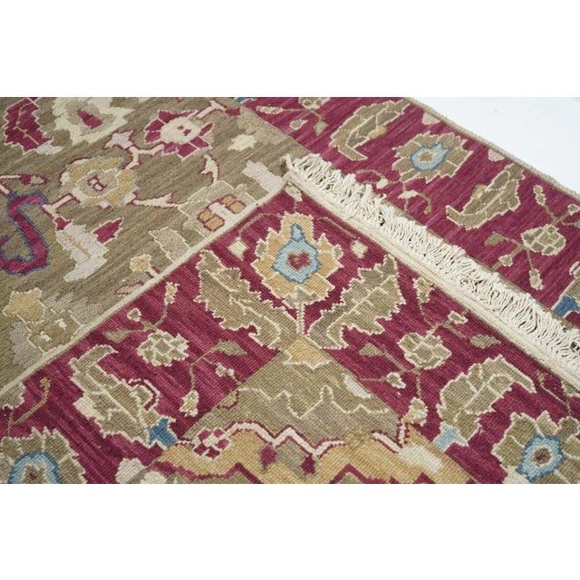Sumak Rug 4'1'' X 6'1'' For Sale - Image 9 of 11