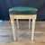 White French Louis XVI Leather Stool Bench or Ottoman With Original Paint For Sale - Image 8 of 10