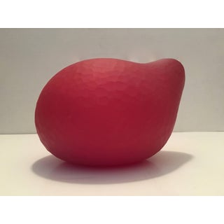 Thomas Blank, Masterpiece Swiss Contemporary Blown Faceted Cut Glass Sculpture Vase, 2001 For Sale