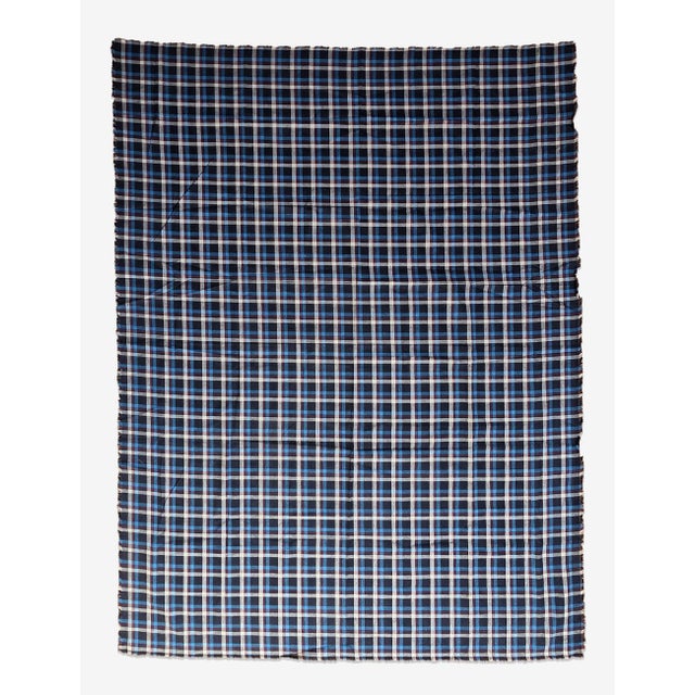 Guinea Textile Art Blanket – Handwoven African Plaid Cotton Throw This unique Guinea textile art blanket features a...