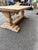 Wood 20th Century Scrubbed Oak Coffee Table For Sale - Image 7 of 9