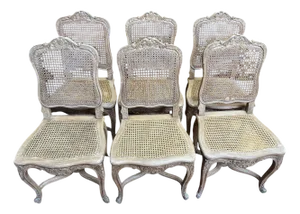 Louis Xv Style Chairs, Set of 6