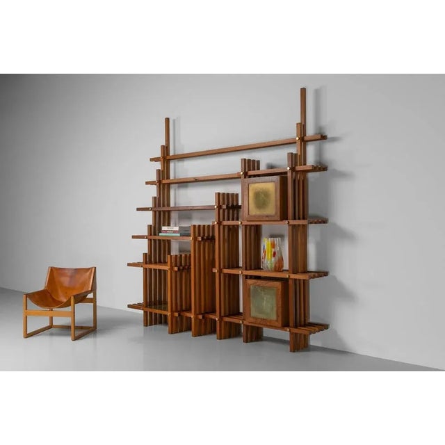 Italian Bookcase by Fabrizio Mangoni, 1969 For Sale - Image 15 of 18