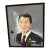 Tomoya Nakano Original Ronald Regan Framed Oil on Canvas Painting: Paid $2200 Usd For Sale