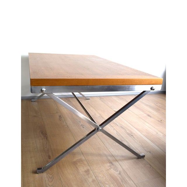 This large coffee table was designed by architect Johannes Spalt in 1961 for the "Constanze" series. However, only a few...