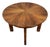 Art Deco Round Table in Wood and Veneer, 1930s For Sale