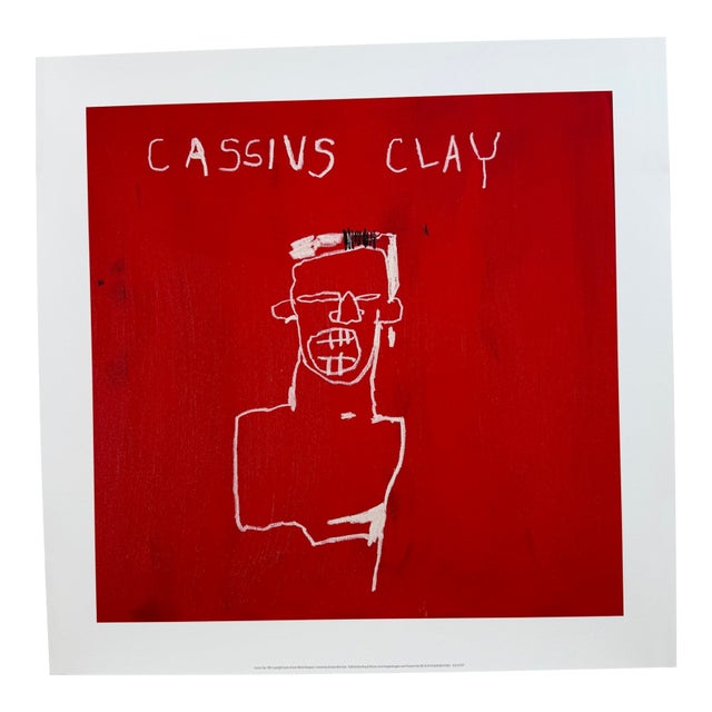 Jean Michel Basquiat (1960-1988), Cassius Clay, 1982, Copyright Estate of Jean Michel Basquiat, Licensed by Artestar New York, Printed in the Uk For Sale