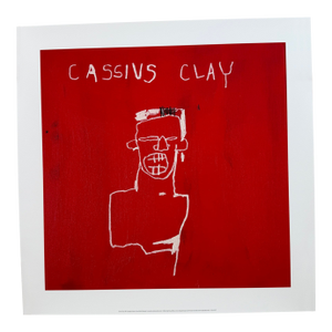 Jean Michel Basquiat (1960-1988), Cassius Clay, 1982, Copyright Estate of Jean Michel Basquiat, Licensed by Artestar New York, Printed in the Uk