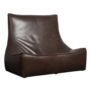 Leather Two-Seater The Rock Sofa by Gerard Van Den Berg for Montis, Netherlands, 1970s For Sale