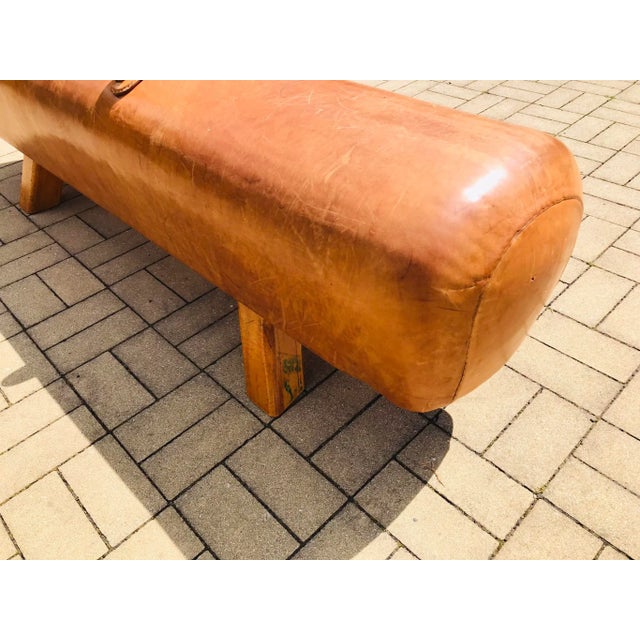 Wood Leather Horse,1930s For Sale - Image 7 of 11